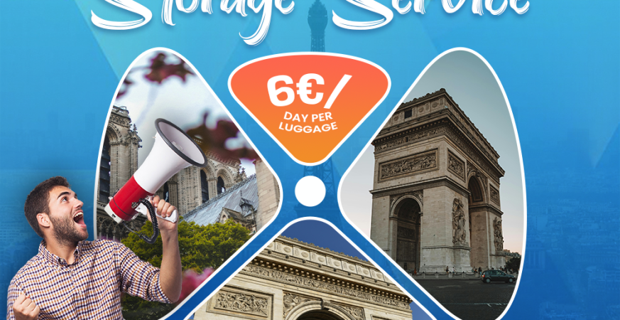 Secure luggage lockers at HelloBagStorage near Paris museums