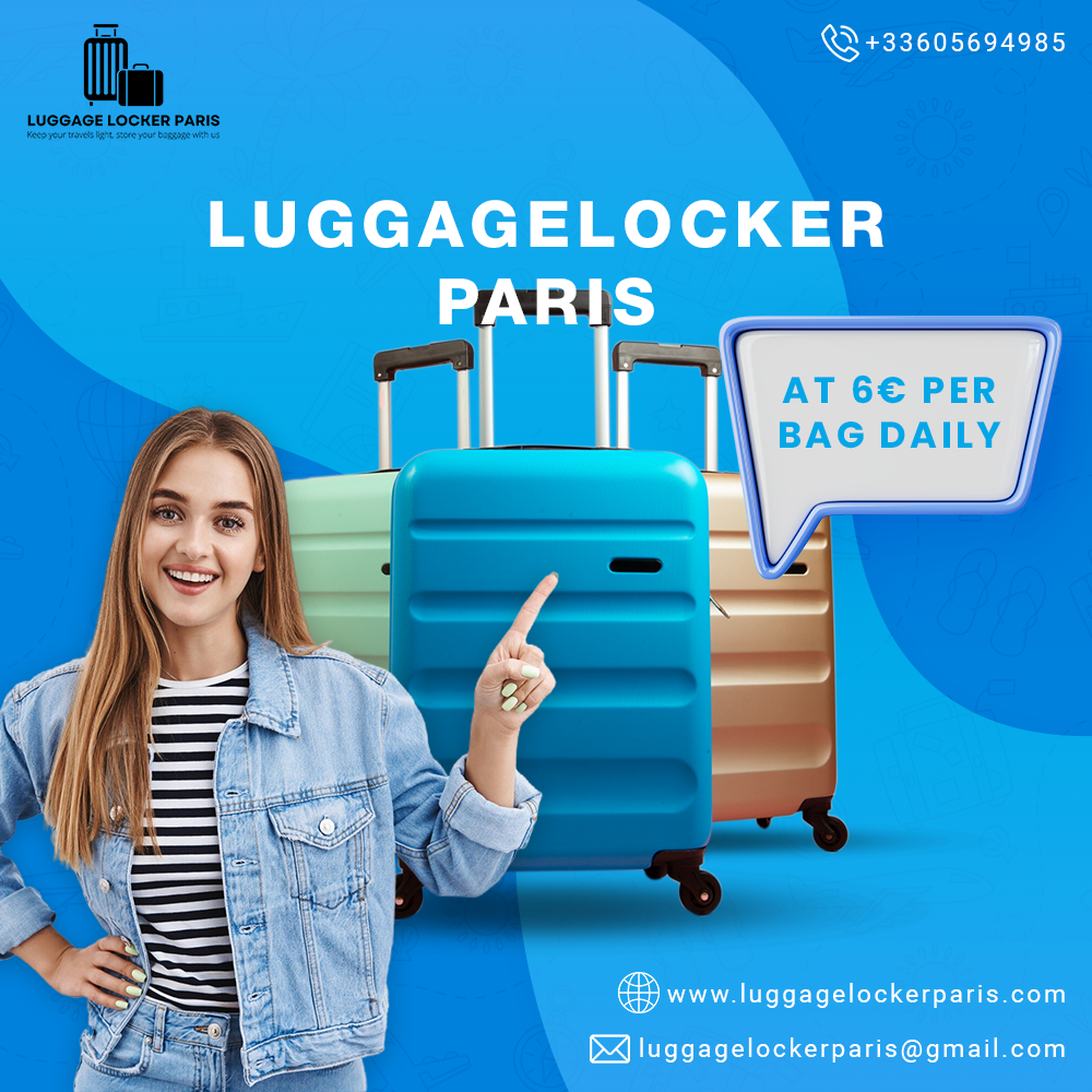 Explore iconic museums, street art, and use top luggage storage options like HelloBagStorage & Luggage Locker Paris.