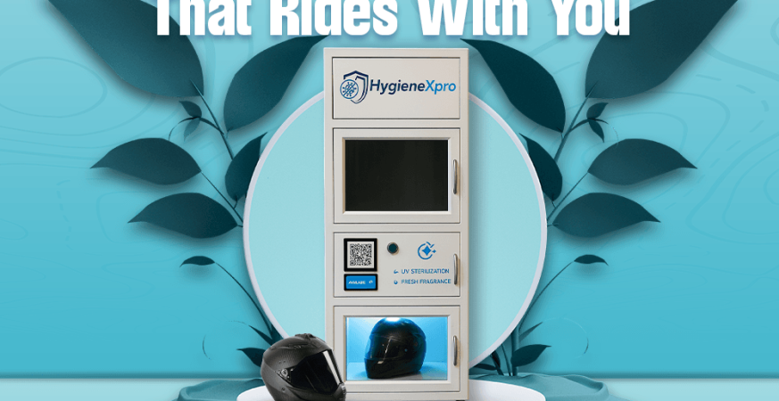 Helmet cleaning and disinfecting vending machine service in Kolkata