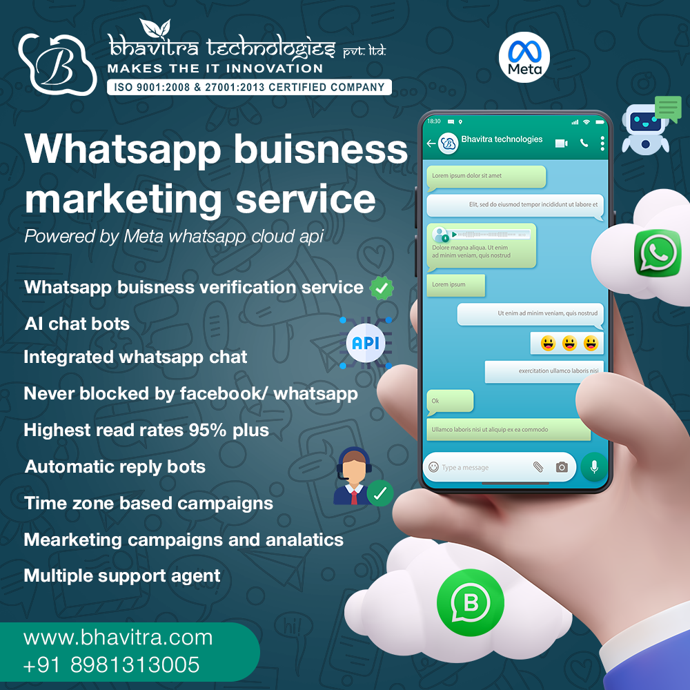 Business dashboard showing WhatsApp API marketing automation in action, with chatbots, message analytics, and real-time customer engagement features