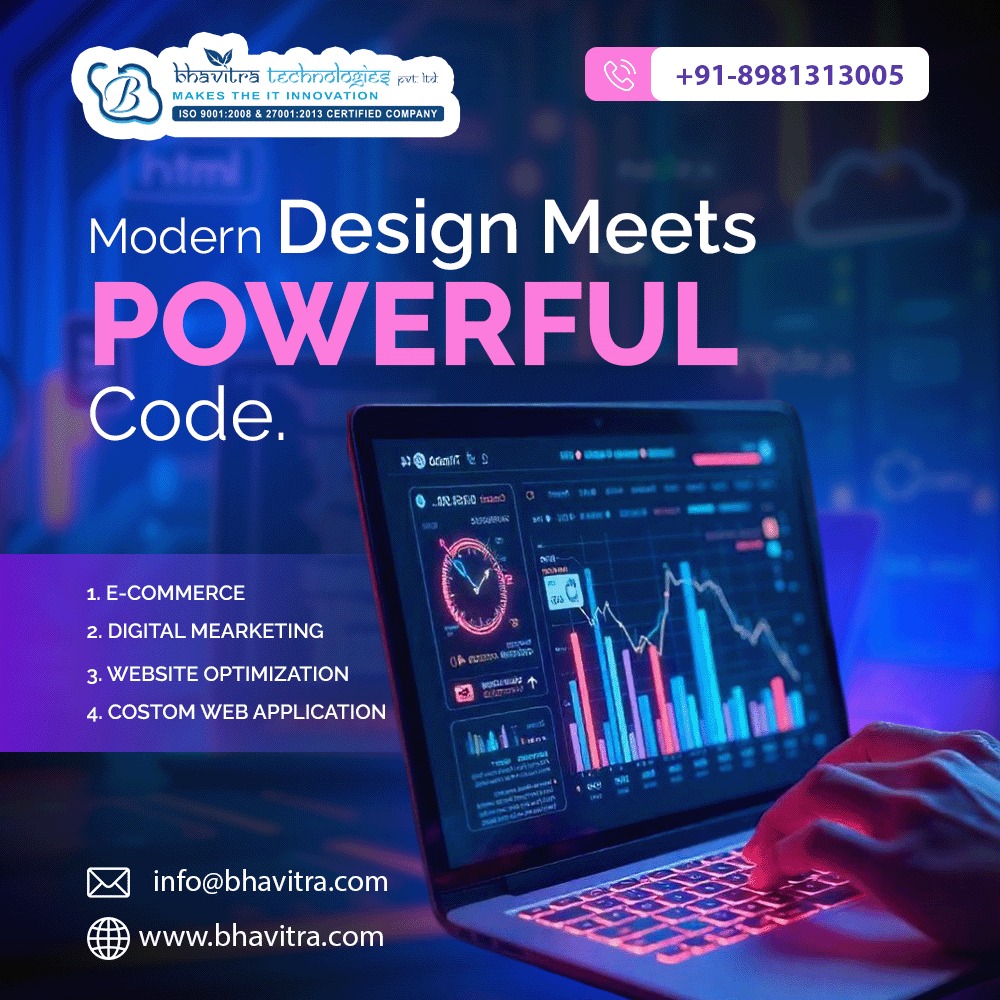 Bhavitra Technologies – leading Laravel web development company in India offering scalable, secure, and high-performance web solutions.