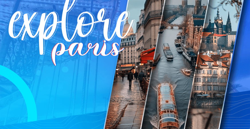 Travelers explore Canal Saint-Martin and Montmartre bag-free using secure luggage storage Paris near Gare du Nord.