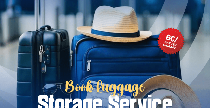 Travelers using secure luggage storage Paris lockers near Gare du Nord station