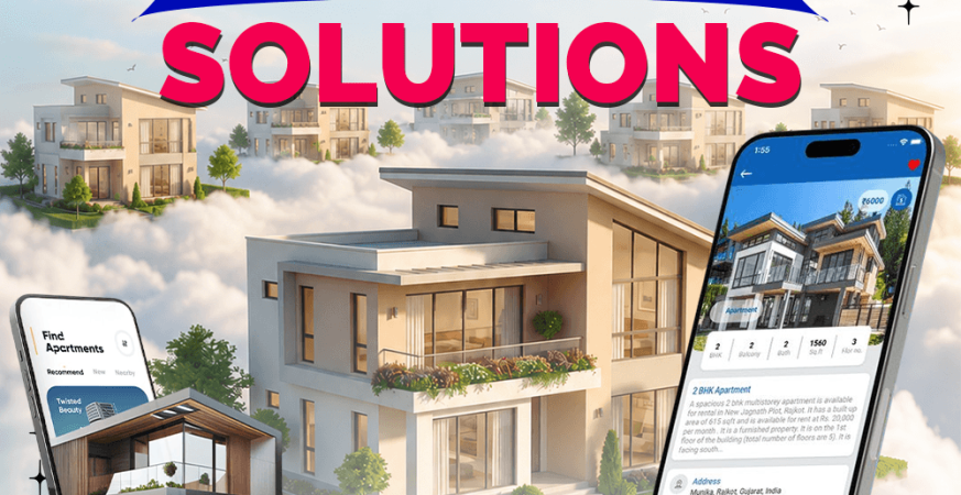 Property listing application developed by a Web Design Company in Kolkata for real estate businesses