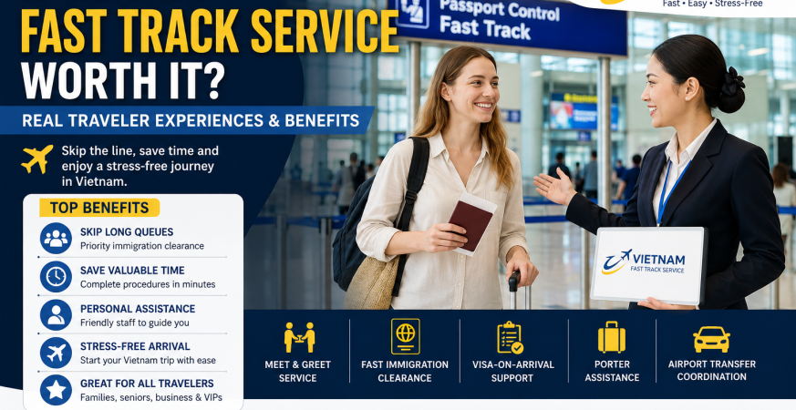 Vietnam Fast Track Service 24/7 airport immigration assistance at Vietnam international airport