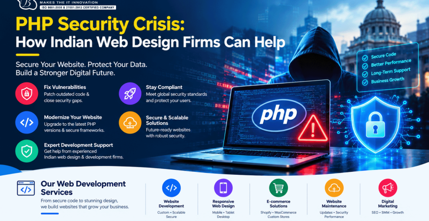PHP website security and vulnerability protection by Bhavitra Technologies, a web design company in India